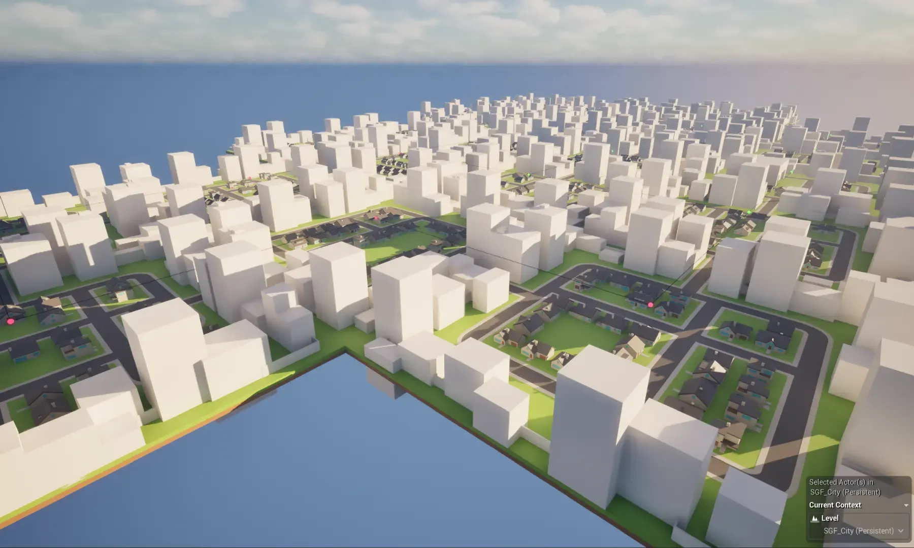 Procedural city