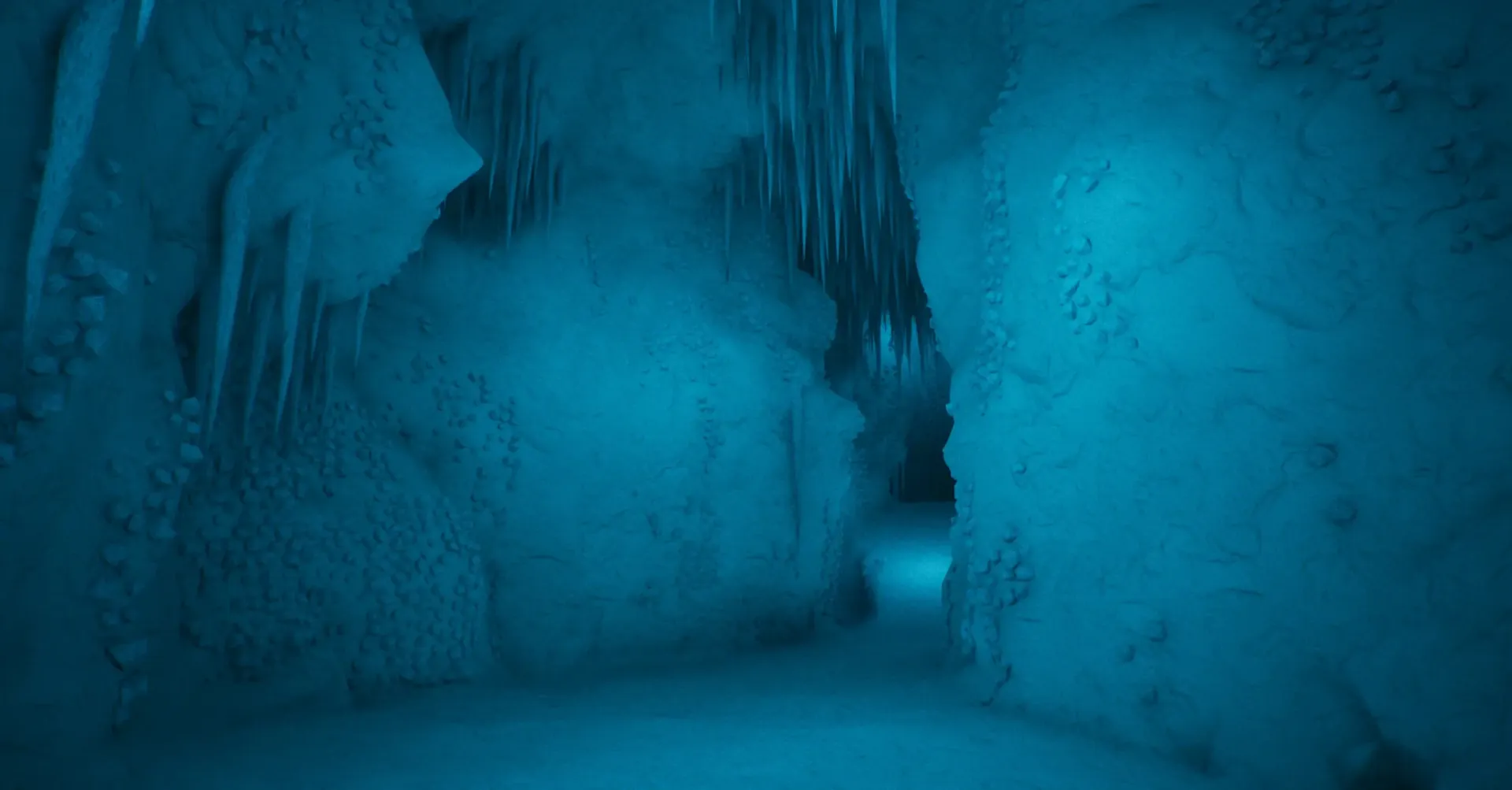 GPU voxel ice cave