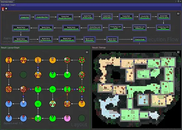 Grid Flow editor workflow