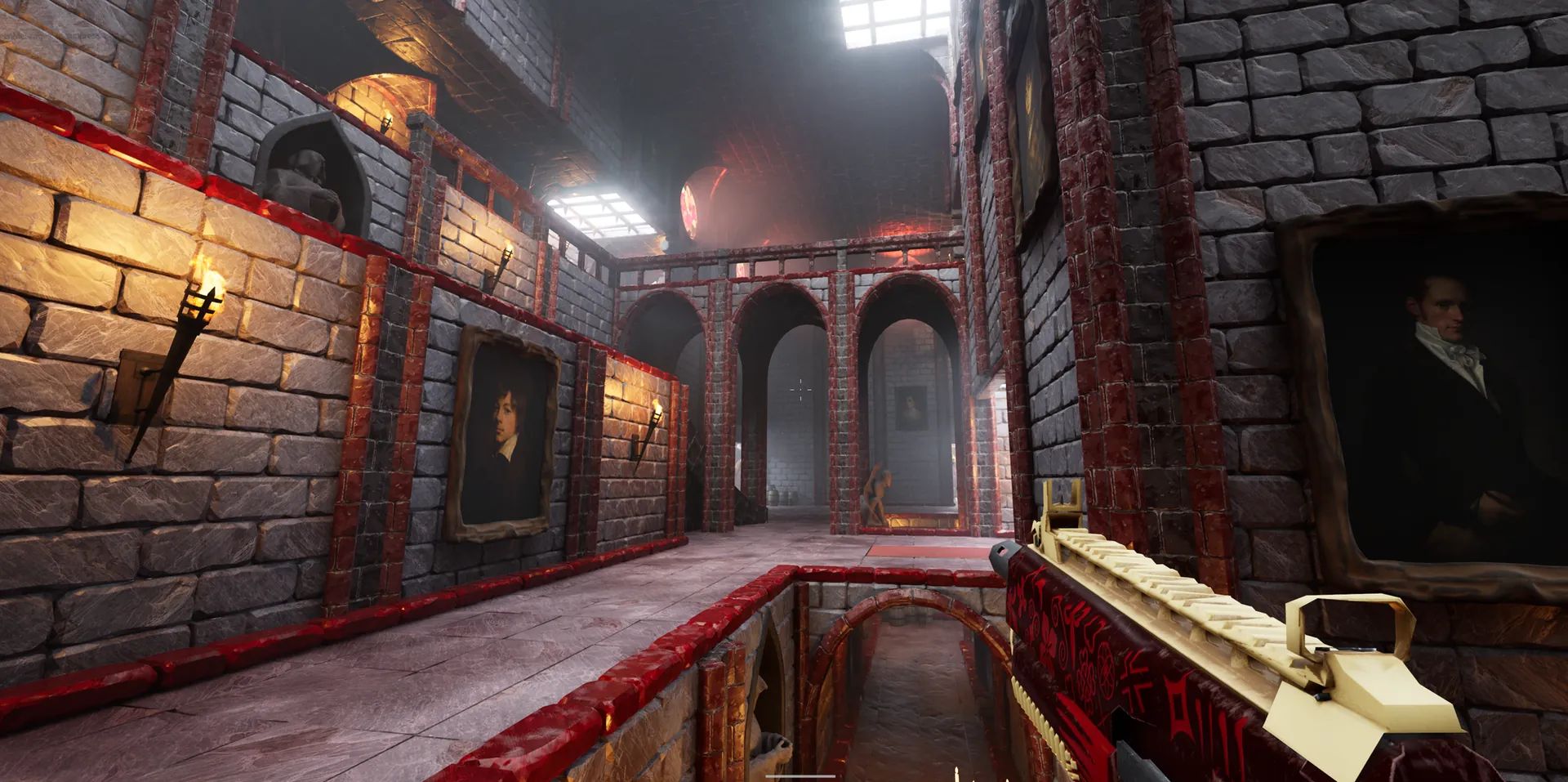 Arena FPS Sample in Dungeon Architect