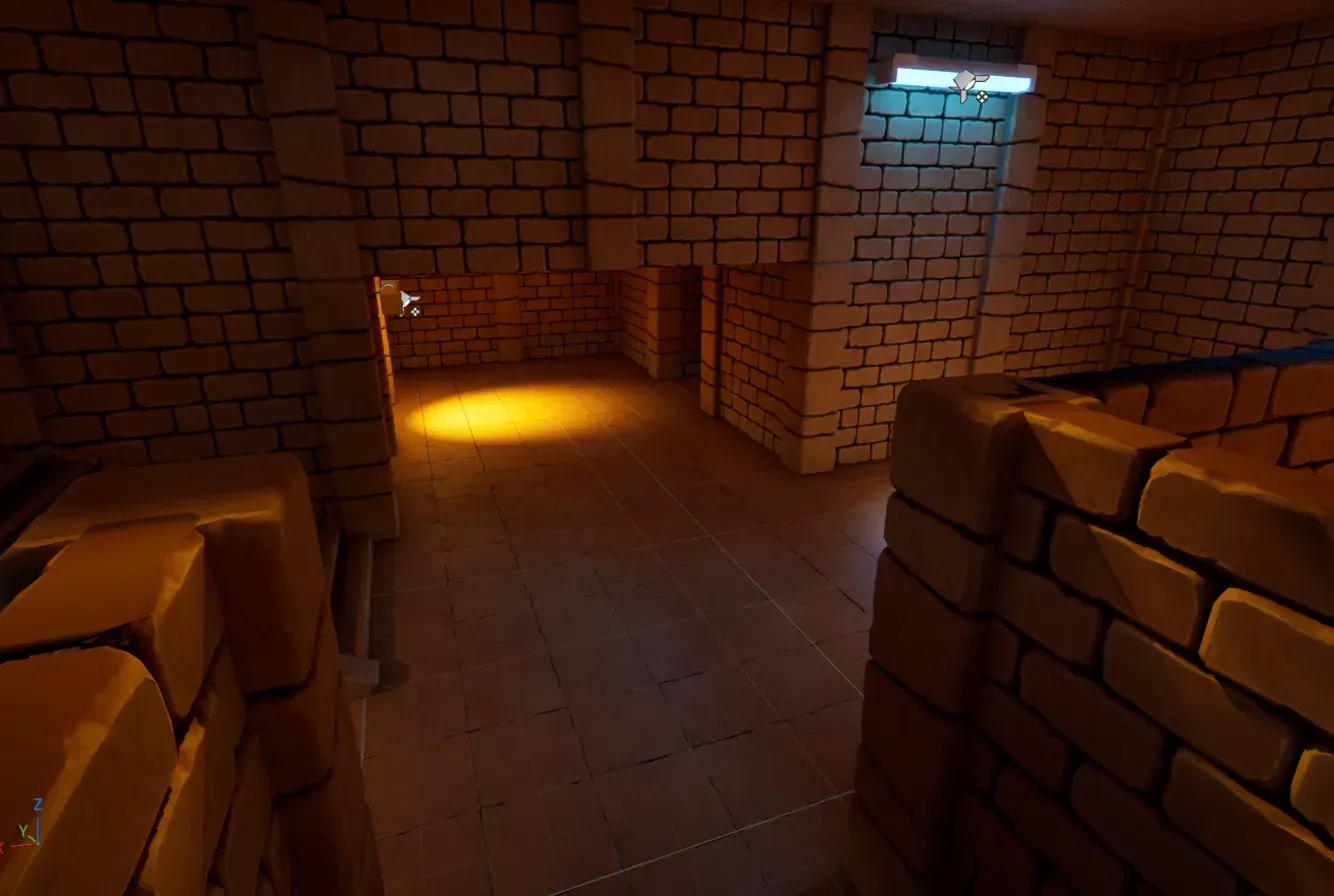 The finished passage, fully dressed by the theme