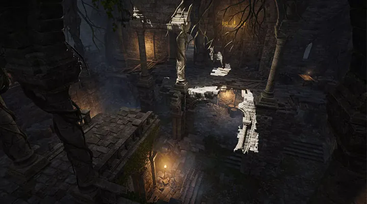 Lordenfel castle interior